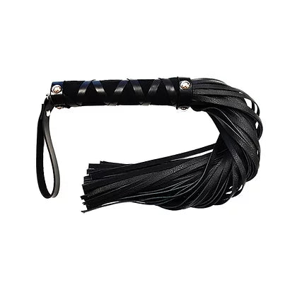 Rouge Leather Flogger Short-Black