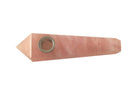 Pipe: Rose Quartz Crystal-Pink