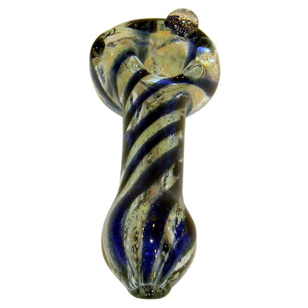 Pipe: Spoon Clear with Color Stripes