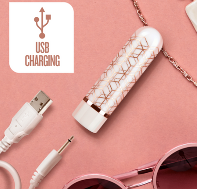 Glitzy RC Bullet-Geo Rose Gold