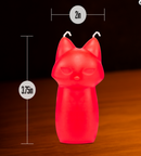 Fox Drip Dual Wick Candle-Red