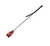 Rouge Leather Riding Crop-Burgundy