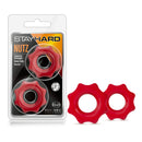 Stay Hard Nutz Ring-Red