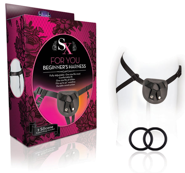 SX For You Beginners Harness- Black
