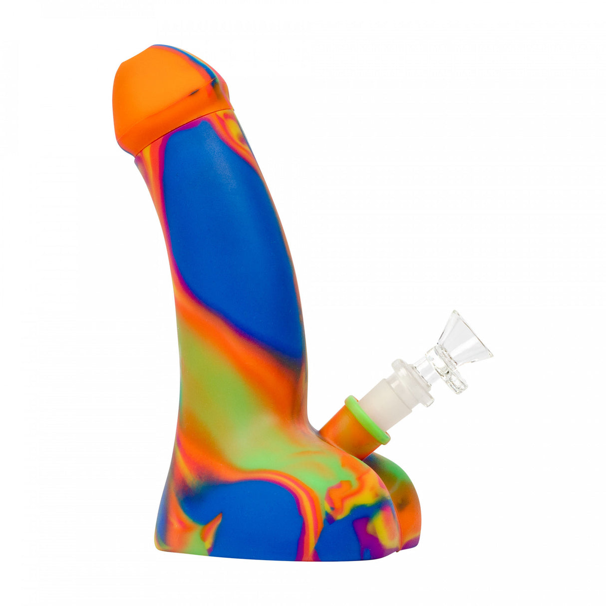 Bong:LIT 9" Head Honcho-Rainbow
