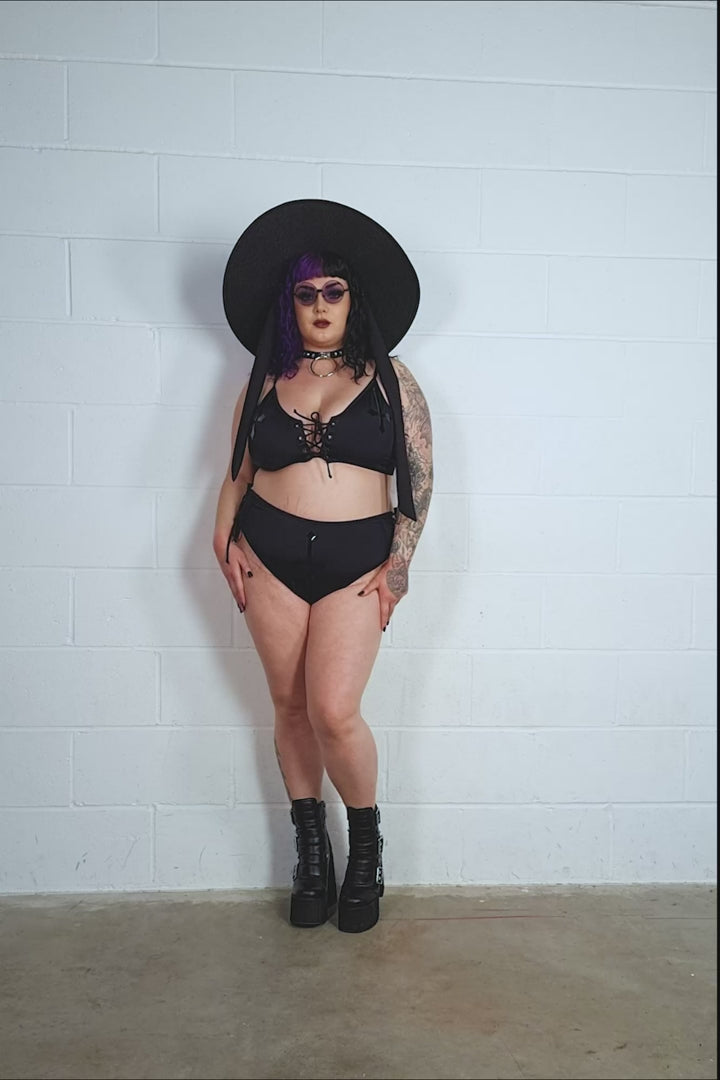 Swim: Xandria 2PC Black-XXL