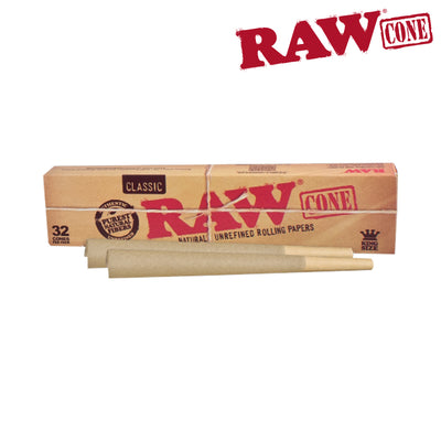 Raw Classic KS Cones-32 pk