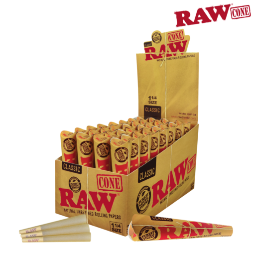 Paper: Raw Cone 6pk 1.25"