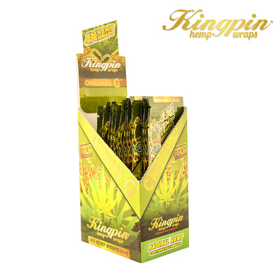 Kingpin Hemp Wrap Natural-4pk