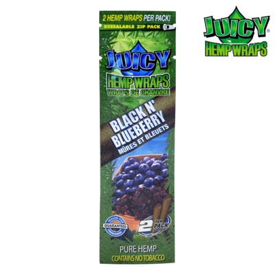 Juicy Jay Hemp Wrap-Black n Blueberry