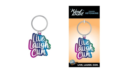 Keychain: Live Laugh Cum