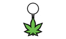 Keychain: Green Leaf