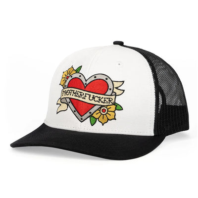 Hat: Motherfucker Heart-Black