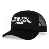 Hat: Fuck You You Fucking Fuck-Black