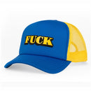 Hat: FUCK-Blue