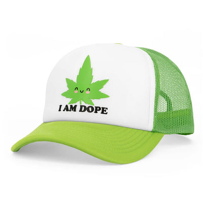 Hat: I am Dope-Green