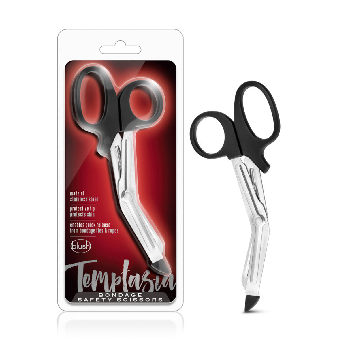 Temptasia Safety Scissors-Black