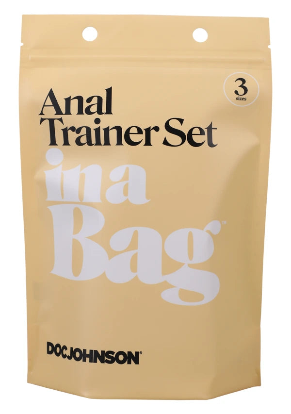 Anal Trainer Set in a Bag-Black