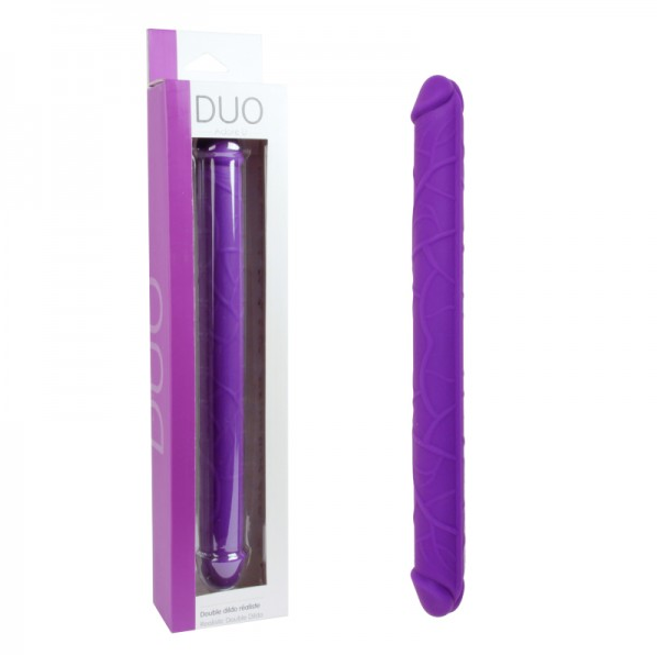 Adore U DUO Double Dong 14"-Purple