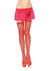 Gwen Fishnet Thigh High Stockings One Size Red