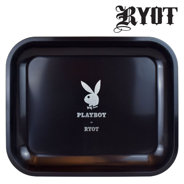 Tray: Playboy/RYOT Large Silver Bunny