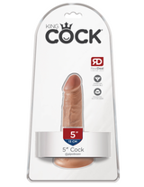 King Cock 5" - Tan