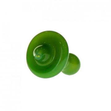 Carb Cap Glass-Green