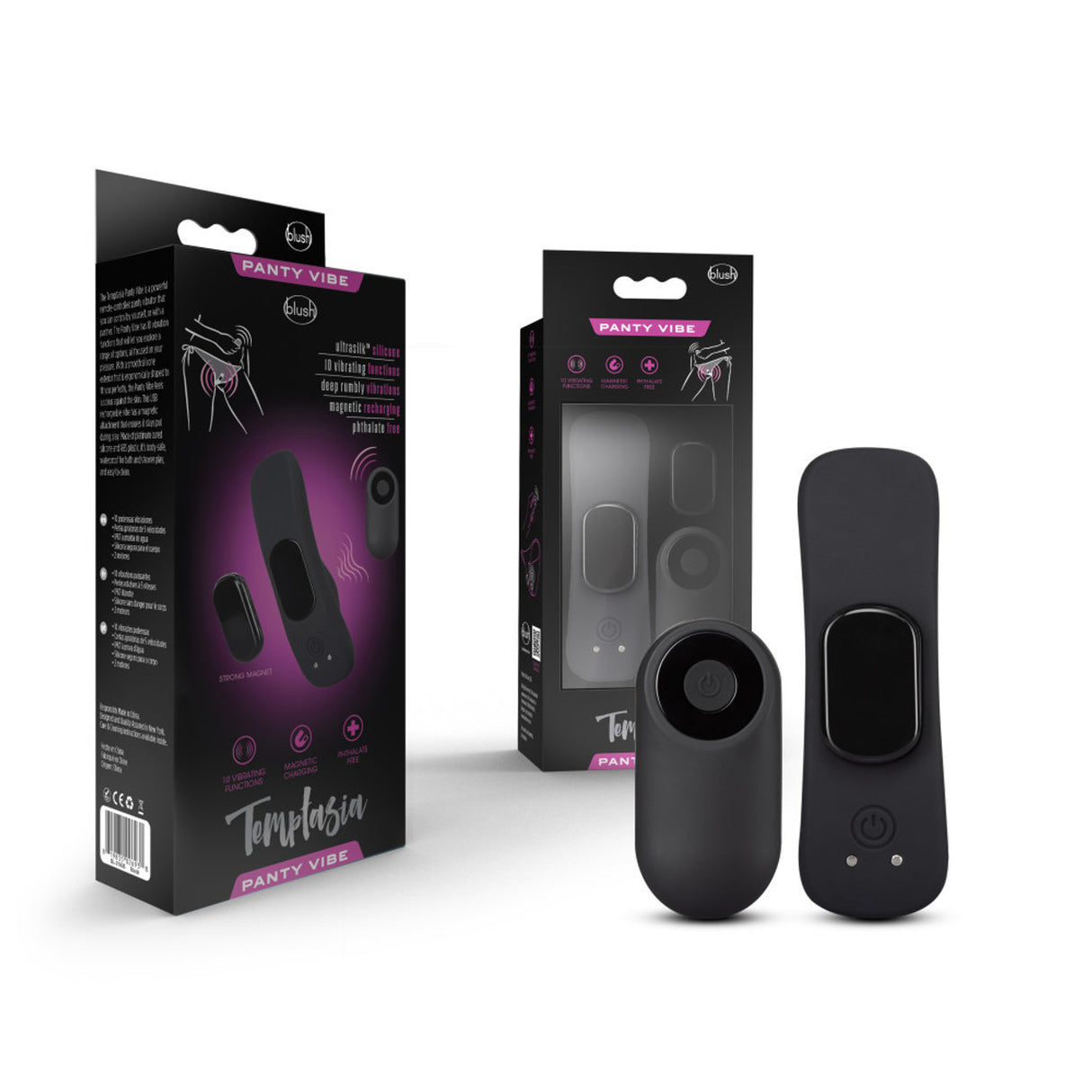 Temptasia Panty Vibe Remote Controlled-Black