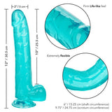 Size Queen Dong - Blue 10"