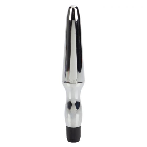 Vibrating Anal Probe-Silver