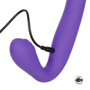 Her Royal Harness Love Rider Silicone Strap On-Purple