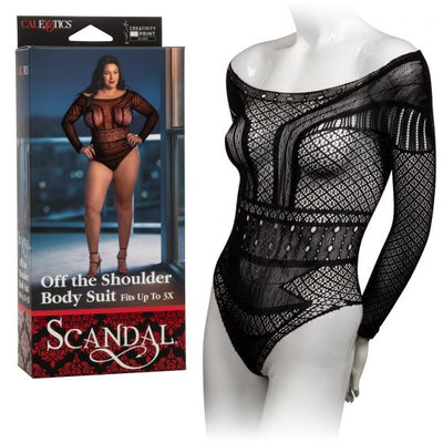 Scandal Off Shoulder Teddy Queen Size