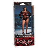 Scandal Off Shoulder Teddy Queen Size