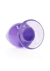 Real Rock Anal Plug-Purple 4.5"