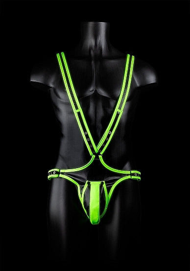 GLO MEN Full Body Harness Large/Extra Large