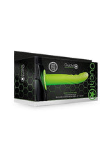 Strap On Textured Hollow 8" - Glow in the Dark