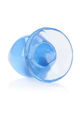 Real Rock Anal Plug-Blue 3.5"