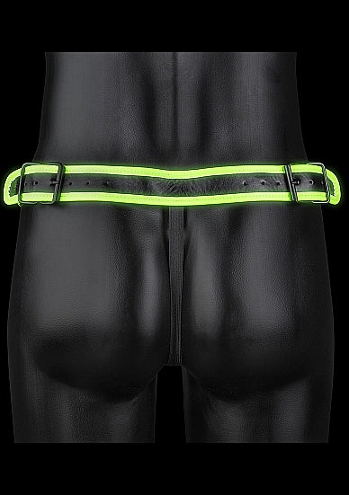 GLO Glow In The Dark Striped Jock Strap Small/Medium