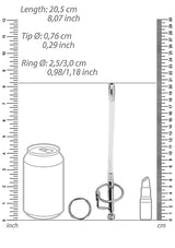 Ouch Stainless Steel Dilator Stick with Ring