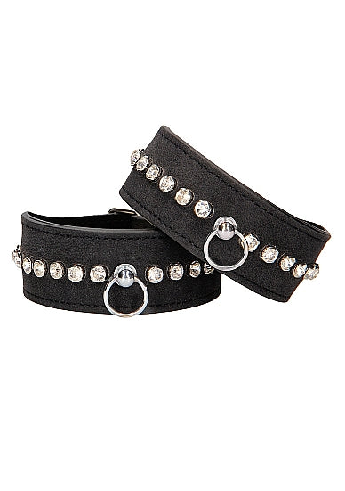 OUCH Diamond Ankle Cuffs