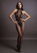 Catsuit: Fishnet and Lace One Size Black