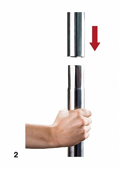 Ouch Dance Pole-Silver