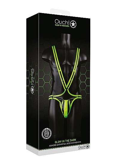 GLO MEN Full Body Harness Large/Extra Large