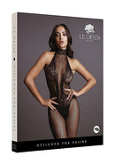 Catsuit: Fishnet and Lace One Size Black