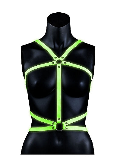 GLO Glow In The Dark Body Harness Small/Medium