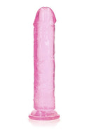 Real Rock Straight Dildo 9"-Pink