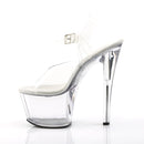 7" Ankle Strap Clear Size 13