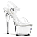 7" Ankle Strap Clear Size 13