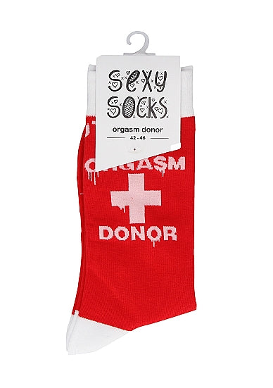 Sexy Socks-Orgasm Donor 42/46