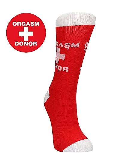 Sexy Socks-Orgasm Donor 42/46
